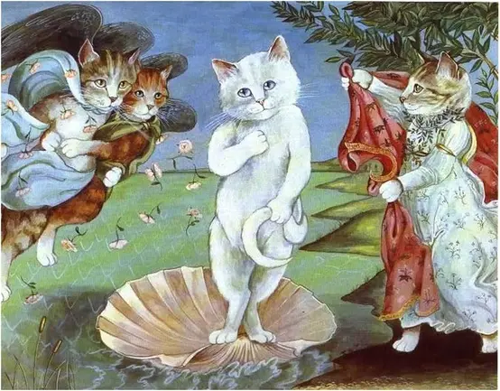 Susan Herbert _ gatos na arte _ cats in art (7)