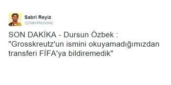 Galatasaray’ın Yalan Olan Grosskreutz Transferi ve Hayli Neşeli 18 Tweet