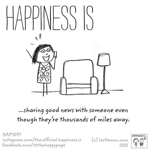 happiness sharing