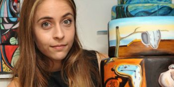 Ünlü Tabloları Pastaların Üzerine Çizen Sanatçının Yemeye Kıyılamayacak Eserleri