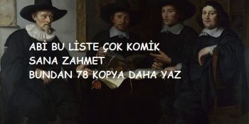 17. Yüzyılda Yaşıyor Olsaydık Çok Paylaşılacak 28 Liste