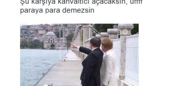 İlk Günkü Aşkla Buluşan Merkel ile Davutoğlu’nun Dolmabahçe Sefasına 15 Monte