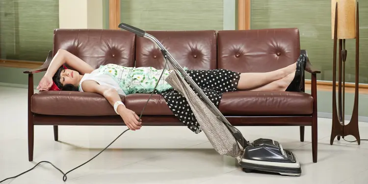 Retro Houswife Napping