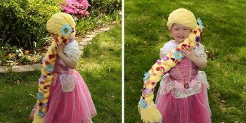 Kanser Hastası Çocuklara Prenseslerin Saçlarından Peruklar Yapan Güzel Yürekli Kadın