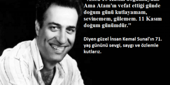 71. Yaş Gününde ‘İyi Ki Doğdun Ülkemizin En Büyük Tebessümü’ Kemal Sunal