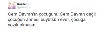 Cem Davran’ın ‘Anne Dediğin Çocuk Büyütür, Kariyer Yapamaz’ Sözüne 15 Linçli Tepki