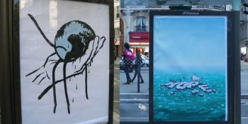 İklim Konferansı’na Sponsor Olan Ünlü Markaların Reklamlarını Trolleyen Projeden 17 Fotoğraf