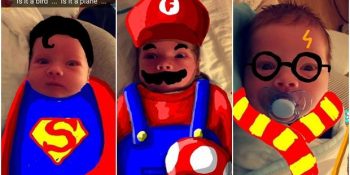 Snapchat’te Çocuğunu Boyayıp Mükemmel Şeyler Yaratan Babanın 15 Minnak Eseri