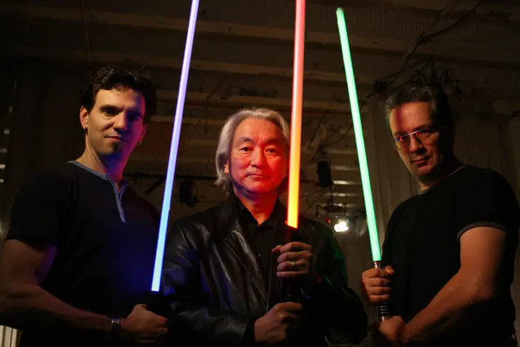 Dr. Michio Kaku as seen on the Lightsaber episodes of Physics of The Impossible.