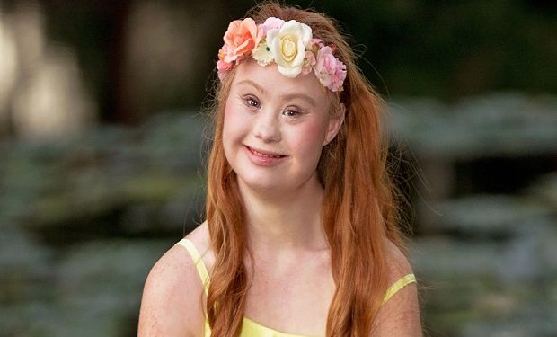 Madeline Stuart, a young woman with Down syndrome who is the face of a new fashion brand, everMaya.