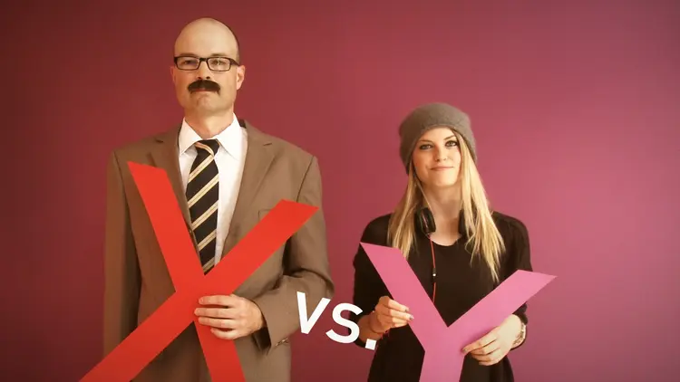 x vs y