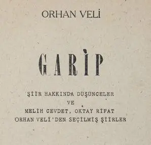 2. Garip Dergisi