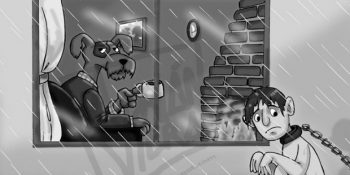 22 Etkileyici İllüstrasyonla Hayvanlarla İnsanların Yer Değiştirdiği Bir Dünya