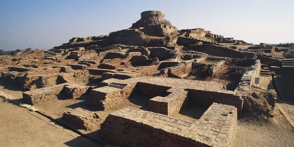 Ruins of archaeological site of Harappa