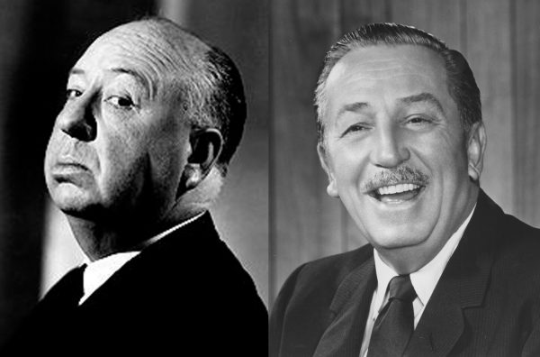 Alfred-Hitchcock-Walt-Disney