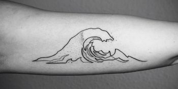 İran Asıllı Sanatçıdan Tek Bir Çizgi İle Ortaya Çıktığına İnanamayacağınız 14 Minimal Dövme