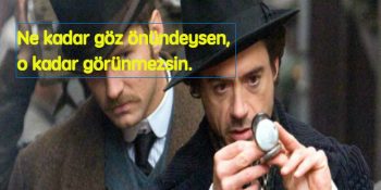 En Aykırı Dedektif Sherlock Holmes Kitaplarından Derlenmiş Ders Niteliğinde 24 Akıl Dolu Söz