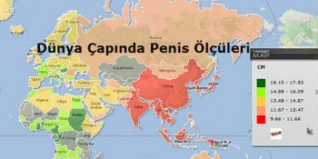 Okullarda Hiçbir Zaman Göremeyeceğimiz İlginç ve Eğlenceli 30 Harita