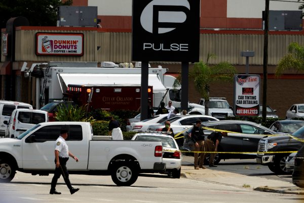 Police continue to investigate a shooting at the Pulse night club following an early morning shooting attack in Orlando, Florida, U.S June 12, 2016. REUTERS/Steve Nesius TPX IMAGES OF THE DAY - RTX2FTI7
