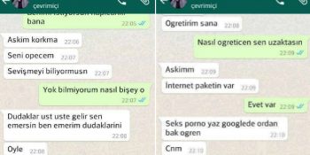 12 Korkutucu Fotoğrafla Whatsapp’ta 10 Yaşında Bir Kız Çocuğuna Yapılan Tacizin Resmi
