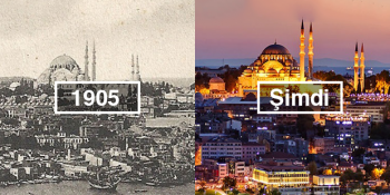 Ünlü Şehirlerin Zaman İçinde Geçirdiği Evrimi Gösteren 18 Karşılaştırmalı Fotoğraf