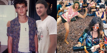 Ünlülerin Tarihi Fotoğraflarına Kendini Monte Ederek En Cool TBT’leri Yapan Sean Hamrin