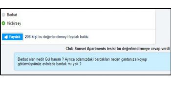 Oteline Gelen Olumsuz Yorumlara Sessiz Kalmayan İşletmeciden 13 Aşırı Atarlı Cevap