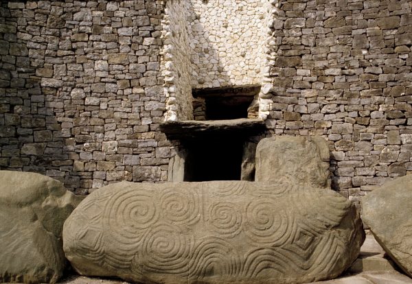Meath-Newgrange-Decorated Entrance Stone