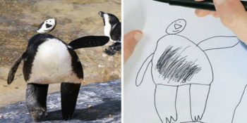 Oğlunun Çizimlerini Yeniden Yorumlayan Babanın 21 Muhteşem Çalışması