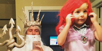 Cadılar Bayramının Korkunç Kostümlerini Unutturacak 25 Baba-Kız Fotoğrafı