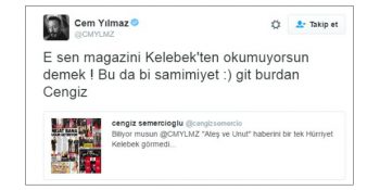 Cem Yılmaz-Cengiz Semercioğlu Arasında Çıkan “Ateş Et ve Unut” Polemiği ve İkilinin Birbirlerine Attığı Sert Twitler