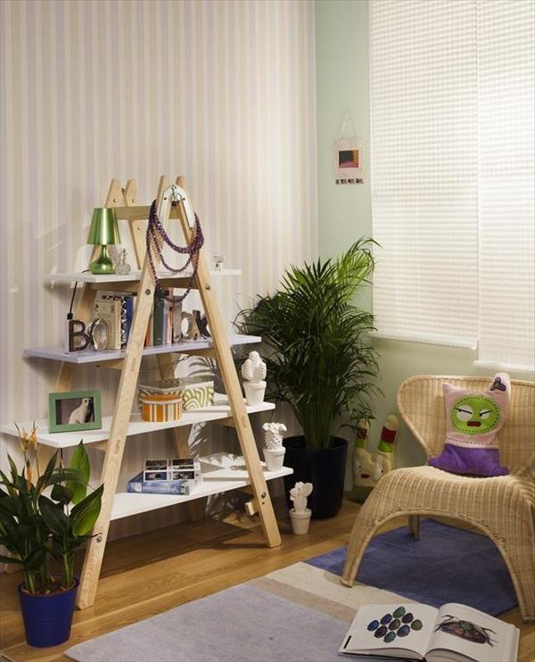 diy-ladder-living-room-ideas-3