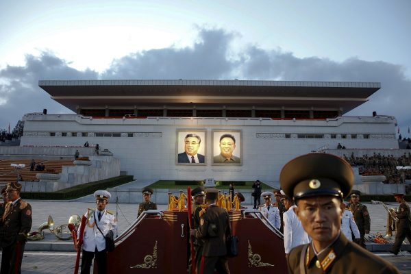 the-two-men-are-proudly-memorialized-all-around-pyongyang-most-obviously-at-the-peoples-grand-assembly-hall