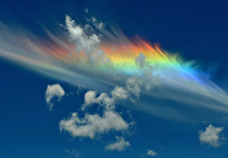 Fire rainbow