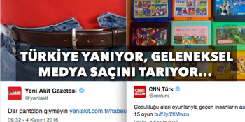 Türkiye’de Yer Yerinden Oynarken Geleneksel Medya Yine Duyarsız Kalmadı