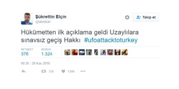 Türkiye Semalarında Ufo Görüldü Sosyal Medya Ayağa Kalktı #ufoattacktoturkey