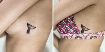 Dövmenin En Çok Kadınlara Yakıştığını Gösteren 16 Minimalist Çalışma