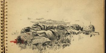 2. Dünya Savaşı Sırasında Askere Alınan 21 Yaşındaki Gence Ait Etkileyici Çizimler