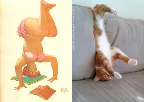 04 pinup kız kedi