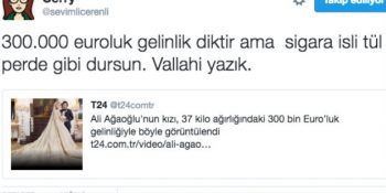 Ali Ağaoğlu’nun Kızı Sena Ağaoğlu’nun Gösterişli Evliliğine Sosyal Medyadan 24 Komik Tepki