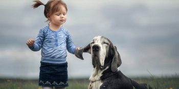 Büyük Köpeklerle Minik Çocukların Sıkı Dostluklarını Gösteren Müthiş Sevimli 25 Fotoğraf
