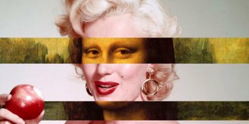 Hollywood Yıldızları ve Ünlü Tabloları Birbiriyle İç İçe Geçiren Mashup Sanatına 11 Muhteşem Örnek