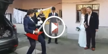 Kız Alma Merasimini Megadeth Holy Wars Eşliğinde Yapan Metal Yürekli Damat