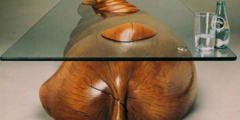 Her Biri Banyo Yapan Hayvan Figürlerinden Oluşan Muhteşem Su Sehpaları