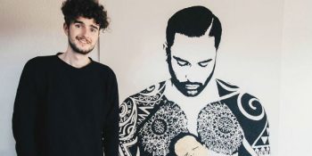 Kanvas Yapışkan ve Kum İle Harikalar Yaratan Genç Sanatçı: Tim Bengel