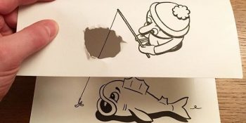 Çizimlerini Küçük ve Zeki Dokunuşlarla 3 Boyutlu Hale Getiren Yetenekli Sanatçı