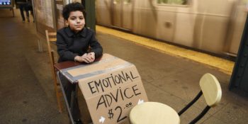 New York Metrosunda Terapi Seansları Veren 11 Yaşındaki Çocuk