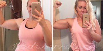 Sadece 2 Kilo Vererek Muazzam Bir Değişim Yaşayan Adrienne Osun’un İlham Veren Öyküsü