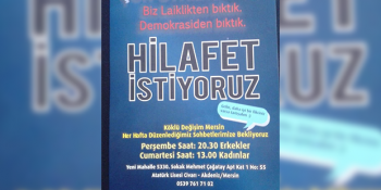 Mersin’deki “Çok Oyalandınız Hilafet İstiyoruz” Çağrısına Yönelik 10 Karşı Çağrı