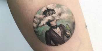 İçine Kocaman Dünyaları Sığdırabileceğiniz Birbirinden Güzel 23 Küçücük Yuvarlak Dövme